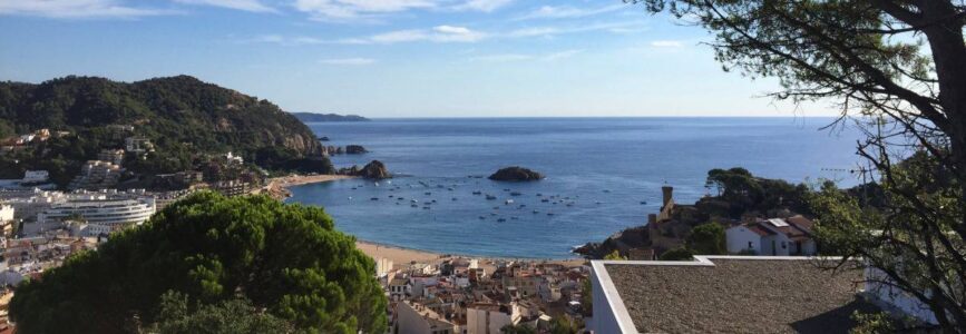 Über der Altstadt von Tossa de Mar