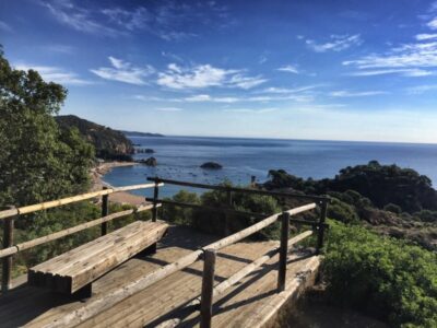 Aussichtsplattform oberhalb von Tossa de Mar