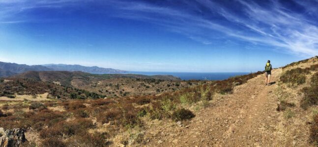 La maggior parte di Cap de Creus è una riserva naturale - il GR92 è molto solitario qui